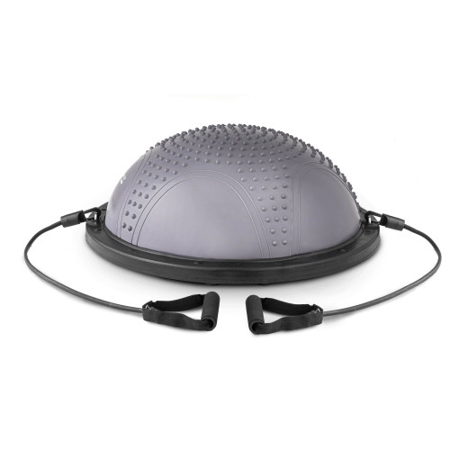 Балансировочная платформа  Hop-Sport Bosu HS-MB058B grey - фото №5